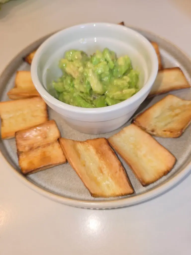 Yucca frita – Finishing your Yucca Fries