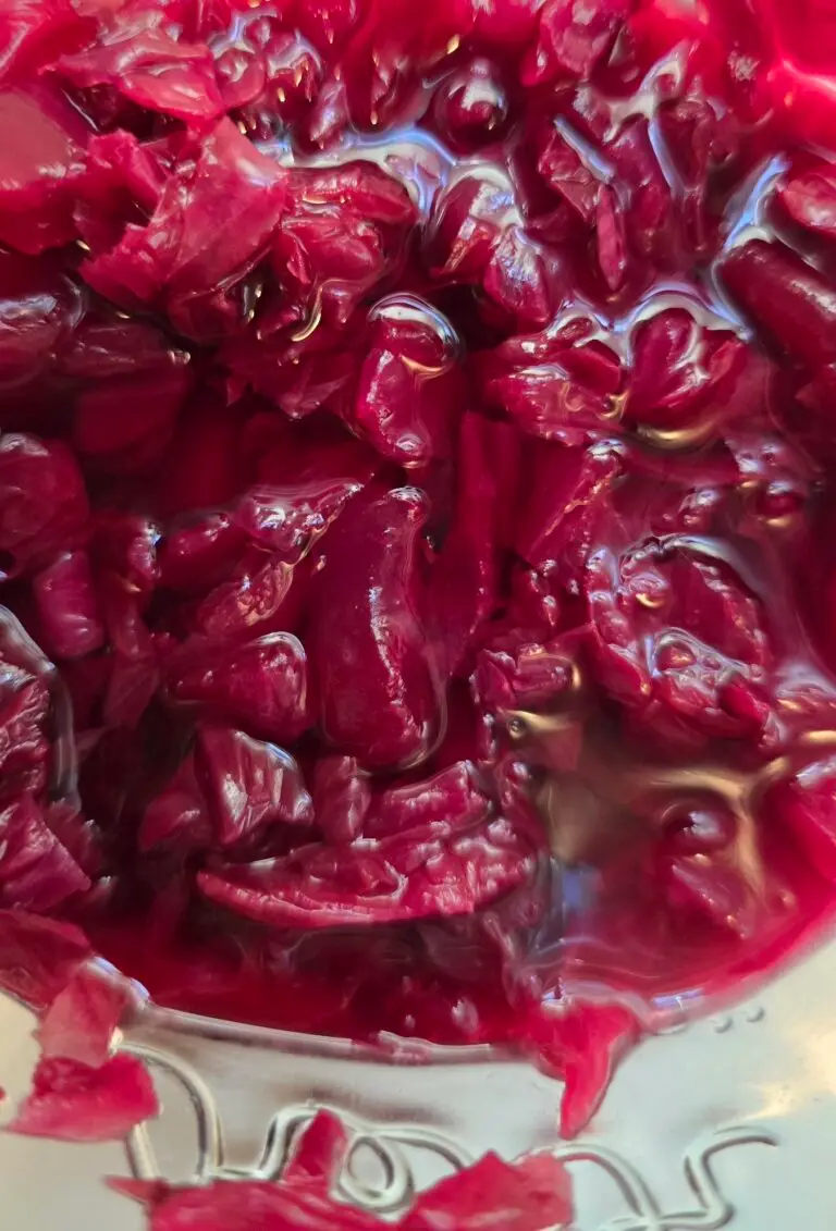 Radicchio and Bok Choy ferment