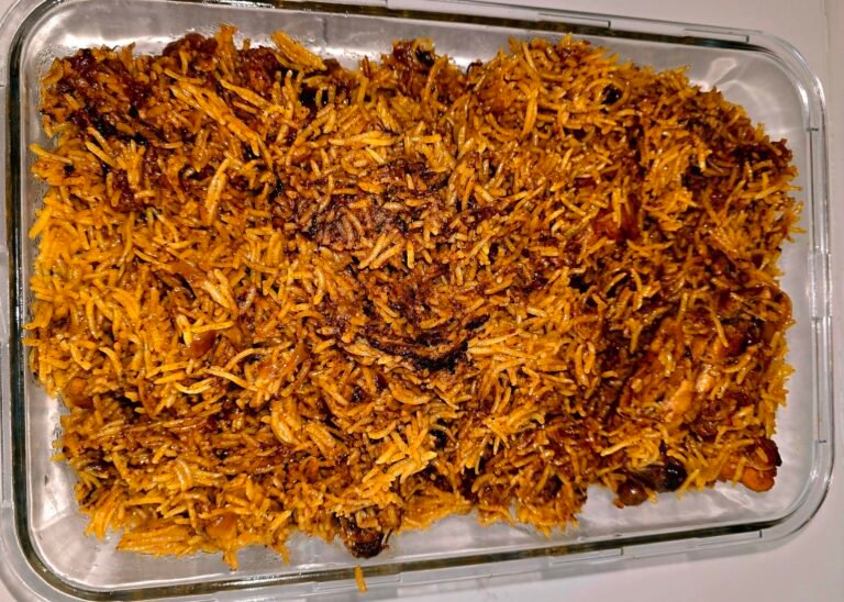 Chicken Biryani – Low inflammatory restaurant style