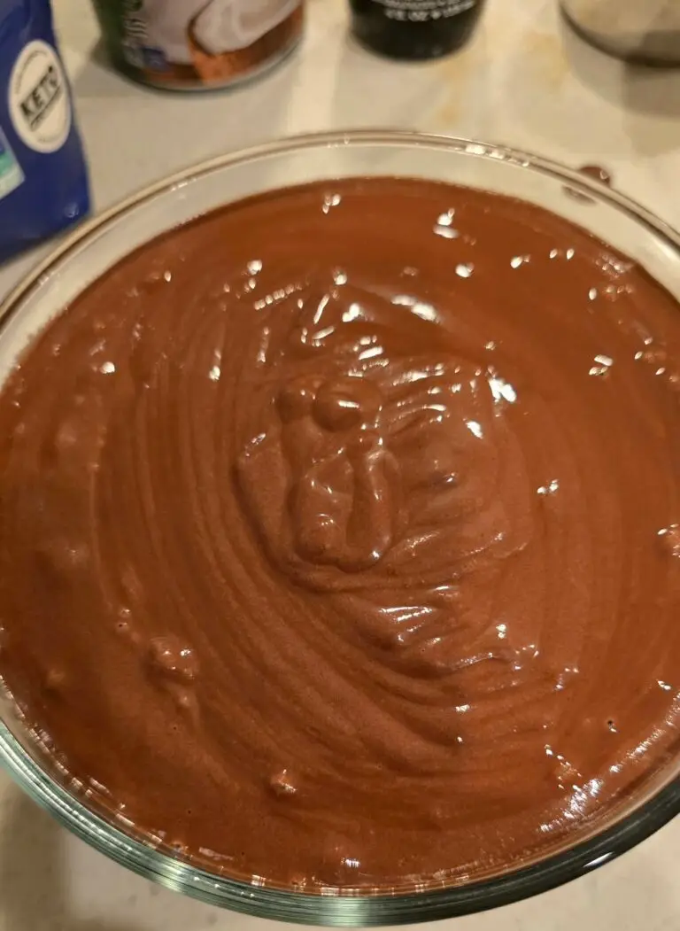 High Protein, No dairy, no Sugar Chocolate “Mousse”?!