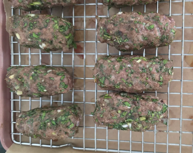 Kafta – Baked and Spiced ground meat